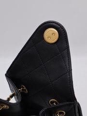CHANEL 25 Hobo Bag Small -  Black with Gold Hardware