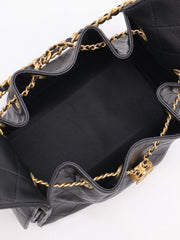 CHANEL 25 Hobo Bag Small -  Black with Gold Hardware