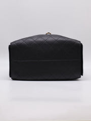 CHANEL 25 Hobo Bag Small -  Black with Gold Hardware