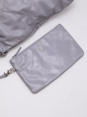 CHANEL 22 Handbag Medium - Grey with Silver Hardware