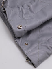 CHANEL 22 Handbag Medium - Grey with Silver Hardware