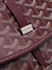 GOYARD Belvédère PM Messenger Bag - Burgundy
