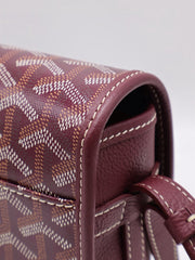 GOYARD Belvédère PM Messenger Bag - Burgundy
