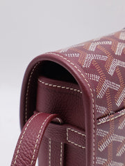 GOYARD Belvédère PM Messenger Bag - Burgundy