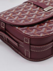 GOYARD Belvédère PM Messenger Bag - Burgundy