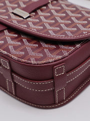 GOYARD Belvédère PM Messenger Bag - Burgundy