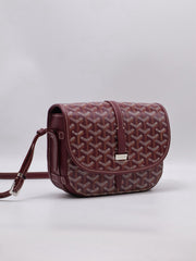 GOYARD Belvédère PM Messenger Bag - Burgundy