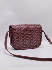 GOYARD Belvédère PM Messenger Bag - Burgundy