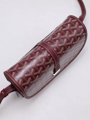 GOYARD Belvédère PM Messenger Bag - Burgundy