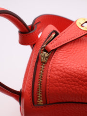 HERMES Mini Lindy - Rose Texas with Gold Hardware [Z]