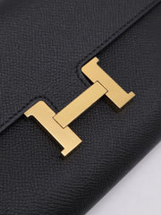 HERMES Constance To Go - Noir with Gold Hardware [Y]