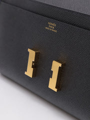 HERMES Constance To Go - Noir with Gold Hardware [Y]