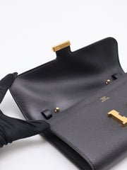 HERMES Constance To Go - Noir with Gold Hardware [Y]