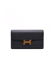 HERMES Constance To Go - Noir with Gold Hardware [Y]