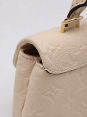 LOUIS VUITTON Nano Madeleine Messenger - White