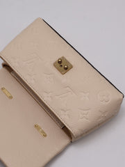 LOUIS VUITTON Nano Madeleine Messenger - White
