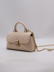 LOUIS VUITTON Nano Madeleine Messenger - White