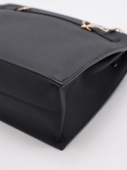 HERMES Kelly Danse II - Noir with Rose Gold Hardware [U]