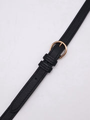 HERMES Kelly Danse II - Noir with Rose Gold Hardware [U]