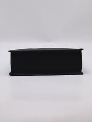 HERMES Kelly Danse II - Noir with Rose Gold Hardware [U]