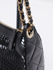 CHANEL 25S Mesh Shoulder Bag