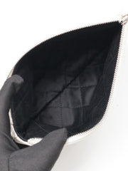 CHANEL 22 Handbag Small - White with Black Lettering
