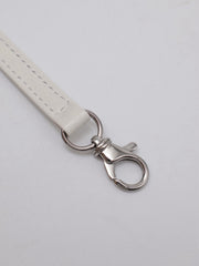 CHANEL 22 Handbag Small - White with Black Lettering