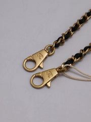 CHANEL Small Coco Handle Chevron - Black with Gold Hardware [Series 26]