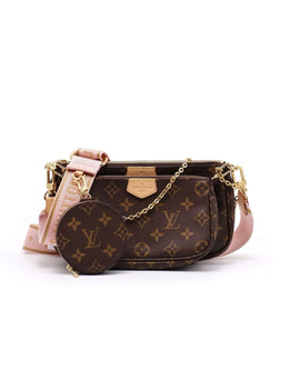 LOUIS VUITTON Multi Pochette Accessoires - Pink