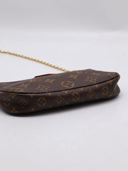 LOUIS VUITTON Multi Pochette Accessoires - Pink