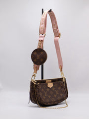 LOUIS VUITTON Multi Pochette Accessoires - Pink