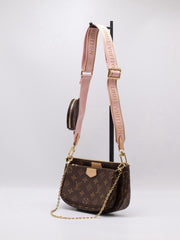 LOUIS VUITTON Multi Pochette Accessoires - Pink