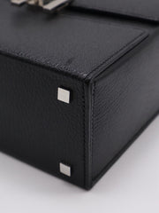 HERMES Cinhetic Box - Noir with Palladium Hardware [C]
