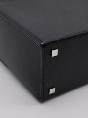 HERMES Cinhetic Box - Noir with Palladium Hardware [C]