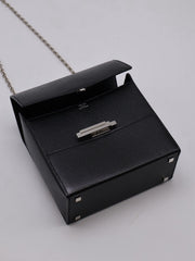 HERMES Cinhetic Box - Noir with Palladium Hardware [C]