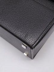 HERMES Cinhetic Box - Noir with Palladium Hardware [C]