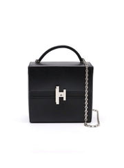 HERMES Cinhetic Box - Noir with Palladium Hardware [C]