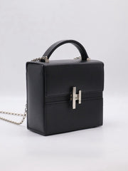 HERMES Cinhetic Box - Noir with Palladium Hardware [C]