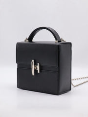 HERMES Cinhetic Box - Noir with Palladium Hardware [C]