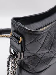 CHANEL Gabrielle Hobo Bag - New Medium Black [Series 31]