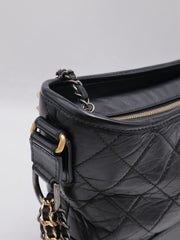 CHANEL Gabrielle Hobo Bag - New Medium Black [Series 31]