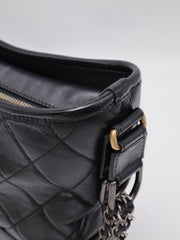 CHANEL Gabrielle Hobo Bag - New Medium Black [Series 31]