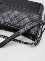 CHANEL Gabrielle Hobo Bag - New Medium Black [Series 31]