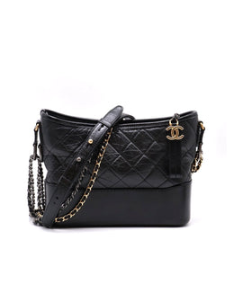 CHANEL Gabrielle Hobo Bag - New Medium Black [Series 31]