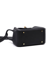 HERMES Mini Lindy - Noir with Gold Hardware
