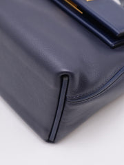 HERMES Mini 24/24 - Bleu Nuit with Gold Hardware [Y]