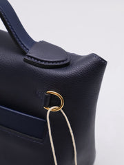 HERMES Mini 24/24 - Bleu Nuit with Gold Hardware [Y]