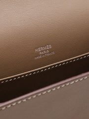 HERMES Mini Roulis - Etoupe with Palladium Hardware [Y]