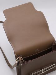 HERMES Mini Roulis - Etoupe with Palladium Hardware [Y]