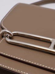 HERMES Mini Roulis - Etoupe with Palladium Hardware [Y]